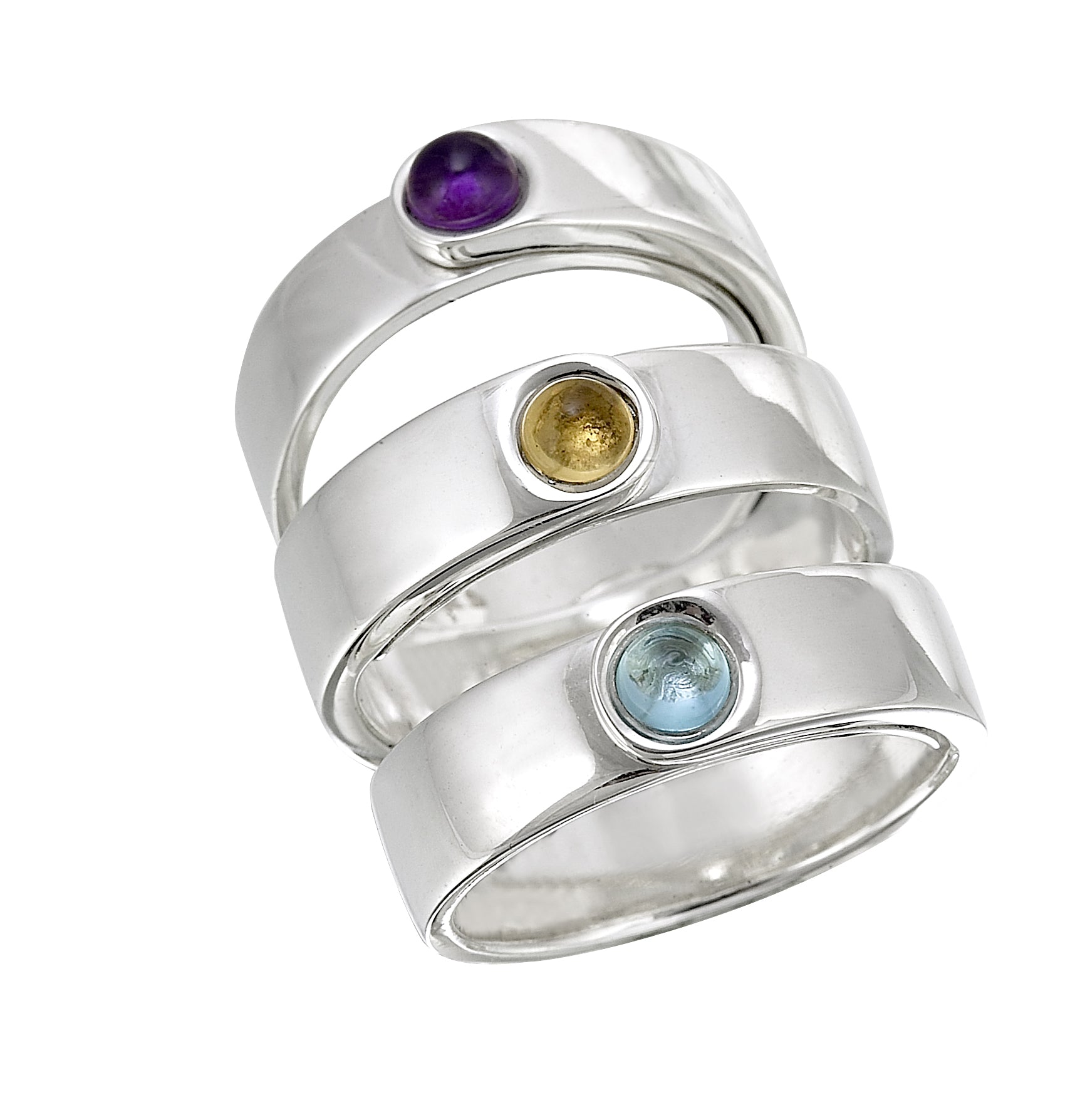 ANILLO DE PLATA CON PIEDRA