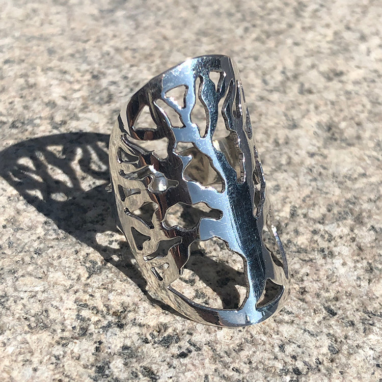 Anillo Arbol de la Vida de Plata