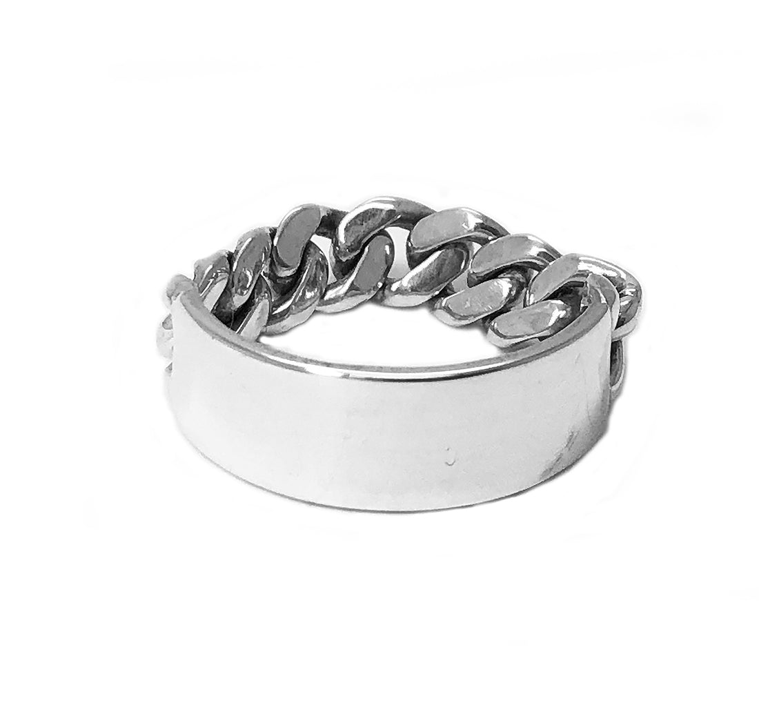 Anillo de plata artesanal
