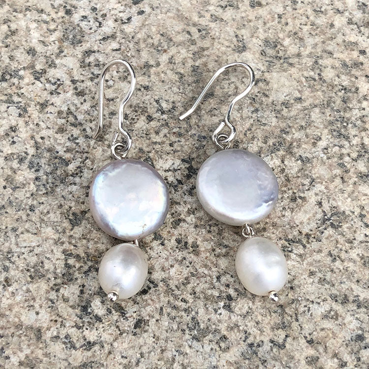 Aretes Perla y Arillo