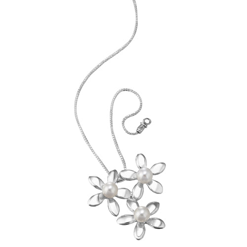 DIJE DE PLATA CON PERLA