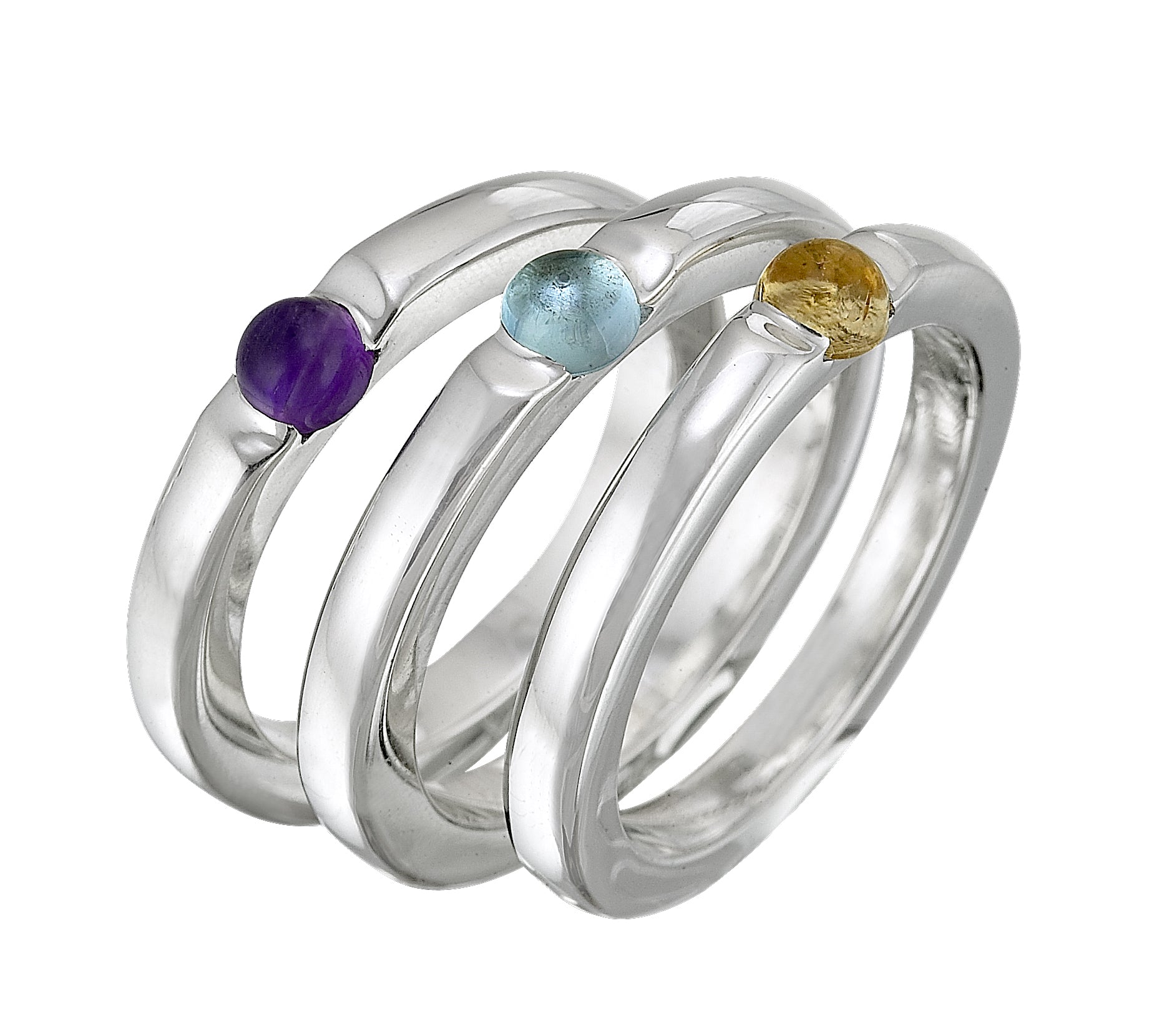 ANILLO DE PLATA CON PIEDRA