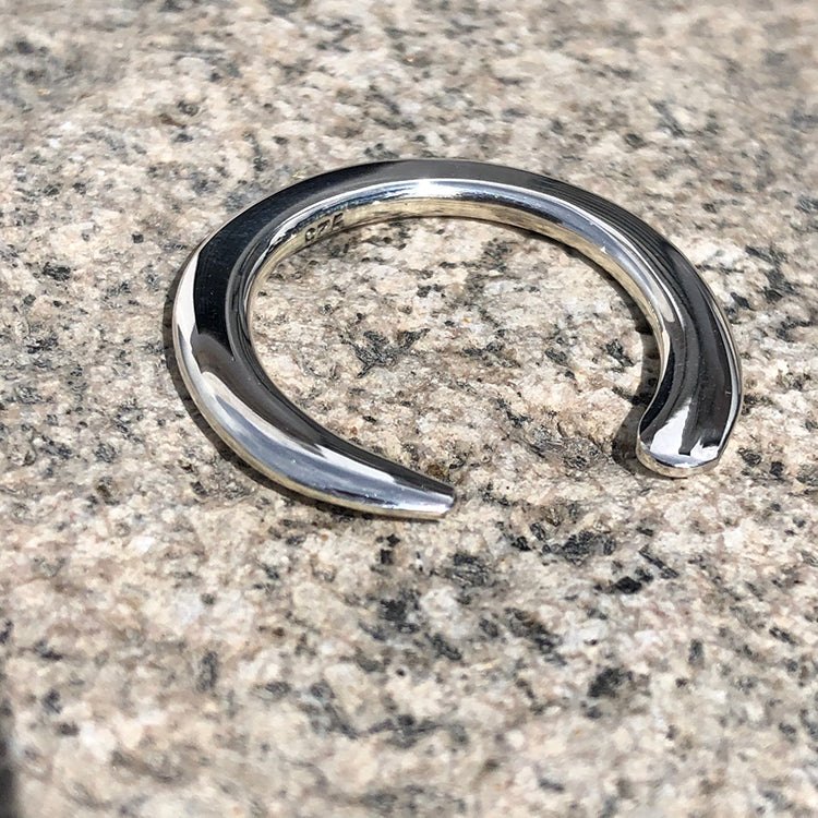 anillo de plata