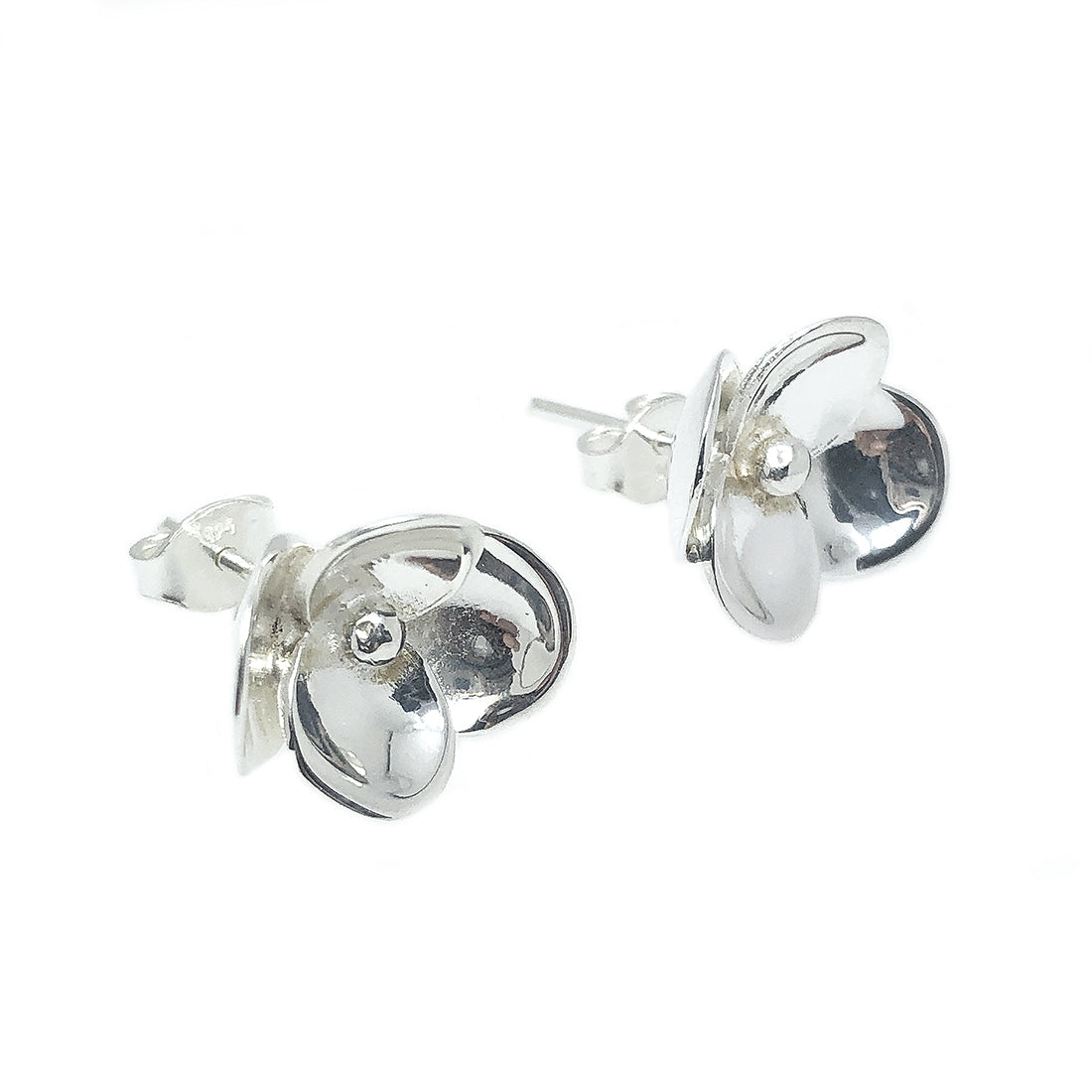 Aretes de plata