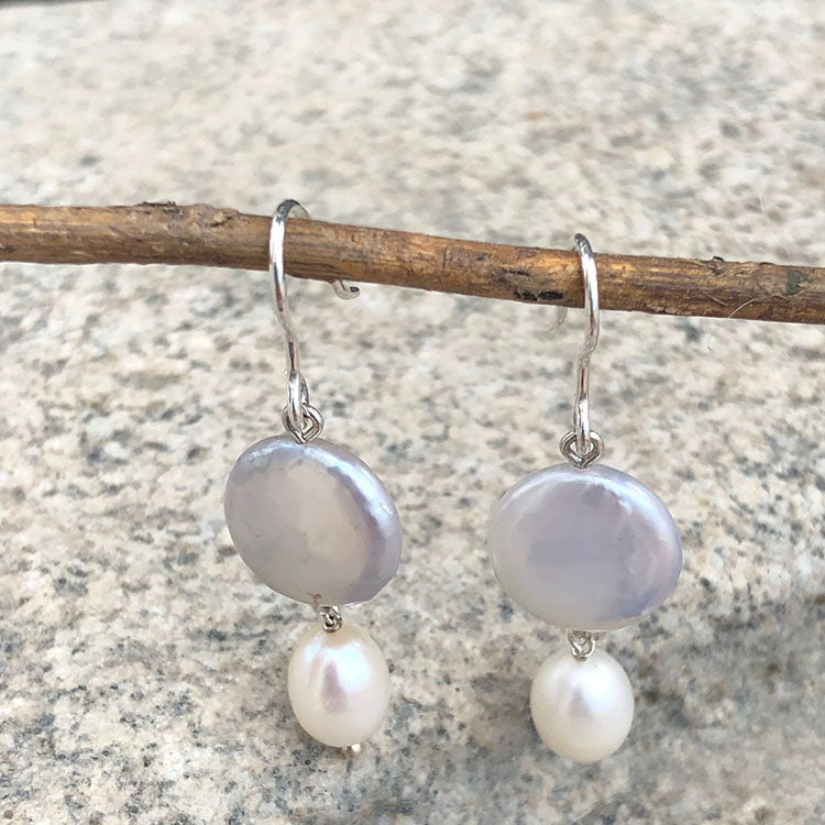 Aretes Perla y Arillo