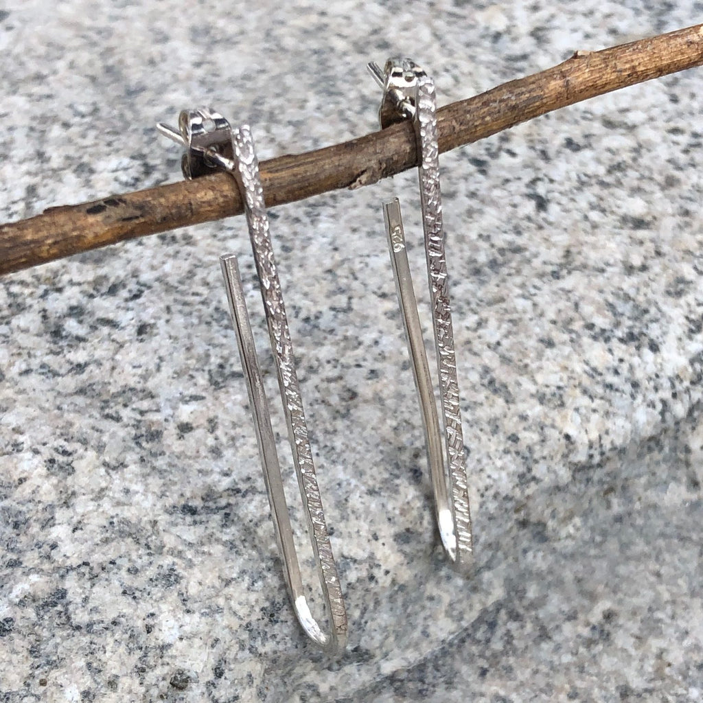 Aretes de plata
