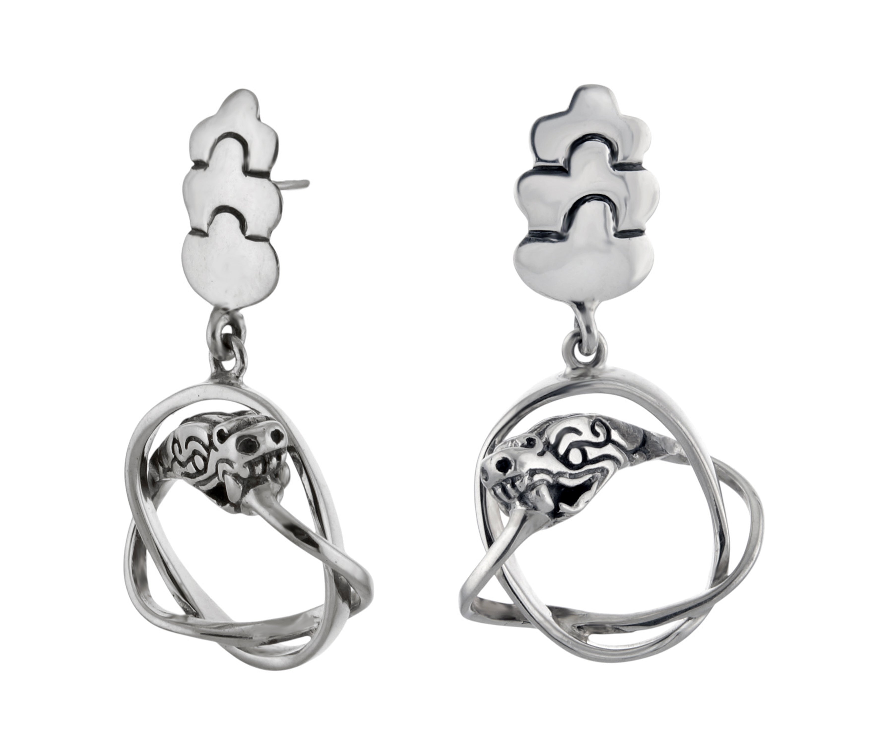 Aretes Quetzalcoatl