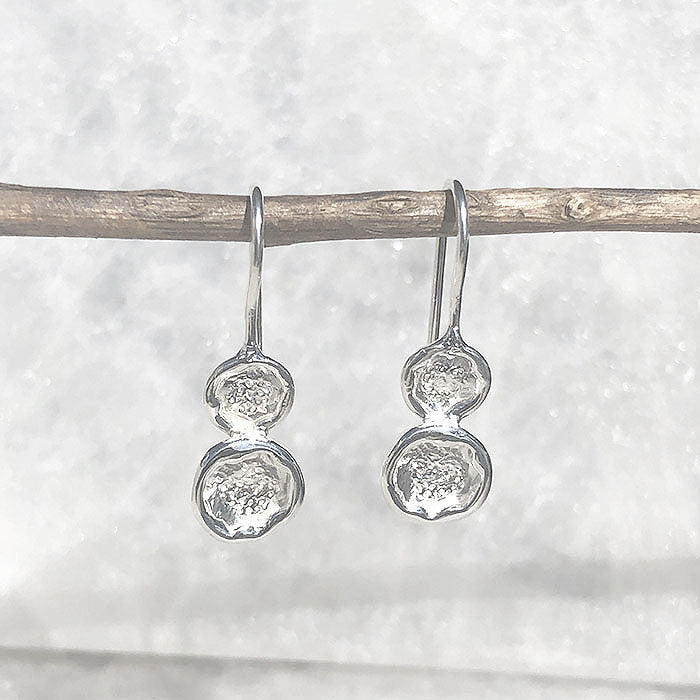 Aretes de plata