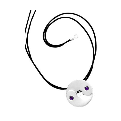 DIJE DE PLATA CON PIEDRA