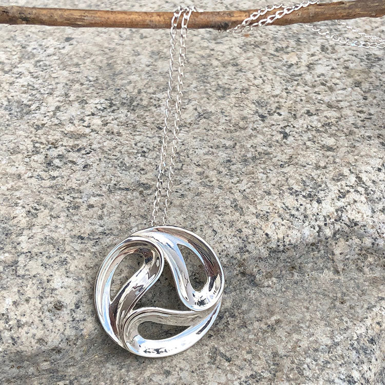 Dije Yin y Yang de Plata