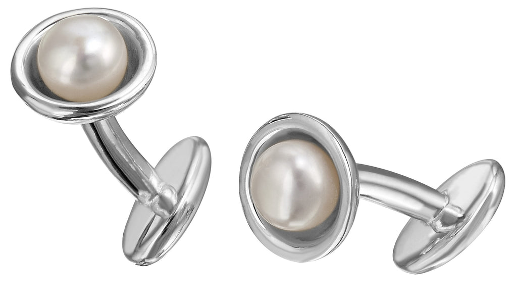 Mancuernillas con Perla de Tahiti TAHIT