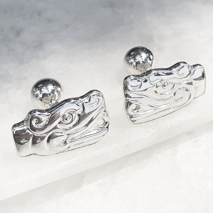 Mancuernillas de plata