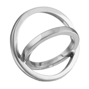 anillo de plata liso