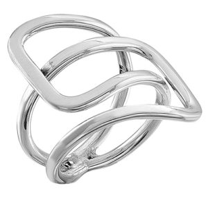 anillo de plata lisa