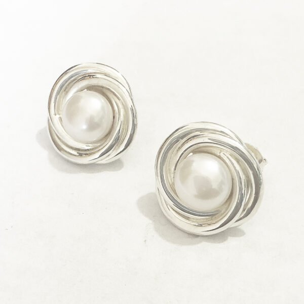 Aretes de plata